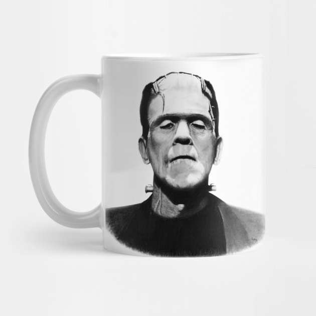 Frankenstein's monster by pencilartist